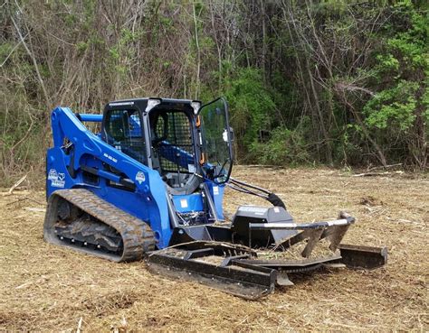 skid steer attachments blue diamond